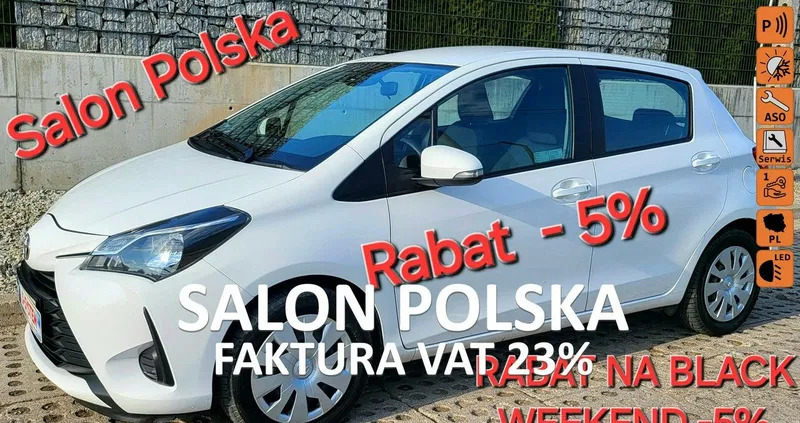 samochody osobowe Toyota Yaris cena 32520 przebieg: 164000, rok produkcji 2018 z Radków